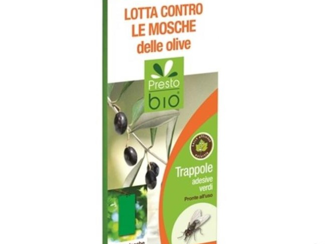 PRESTO BIO – TRAPPOLA CROMOTROPICHE ADESIVE VERDI 10PZ
